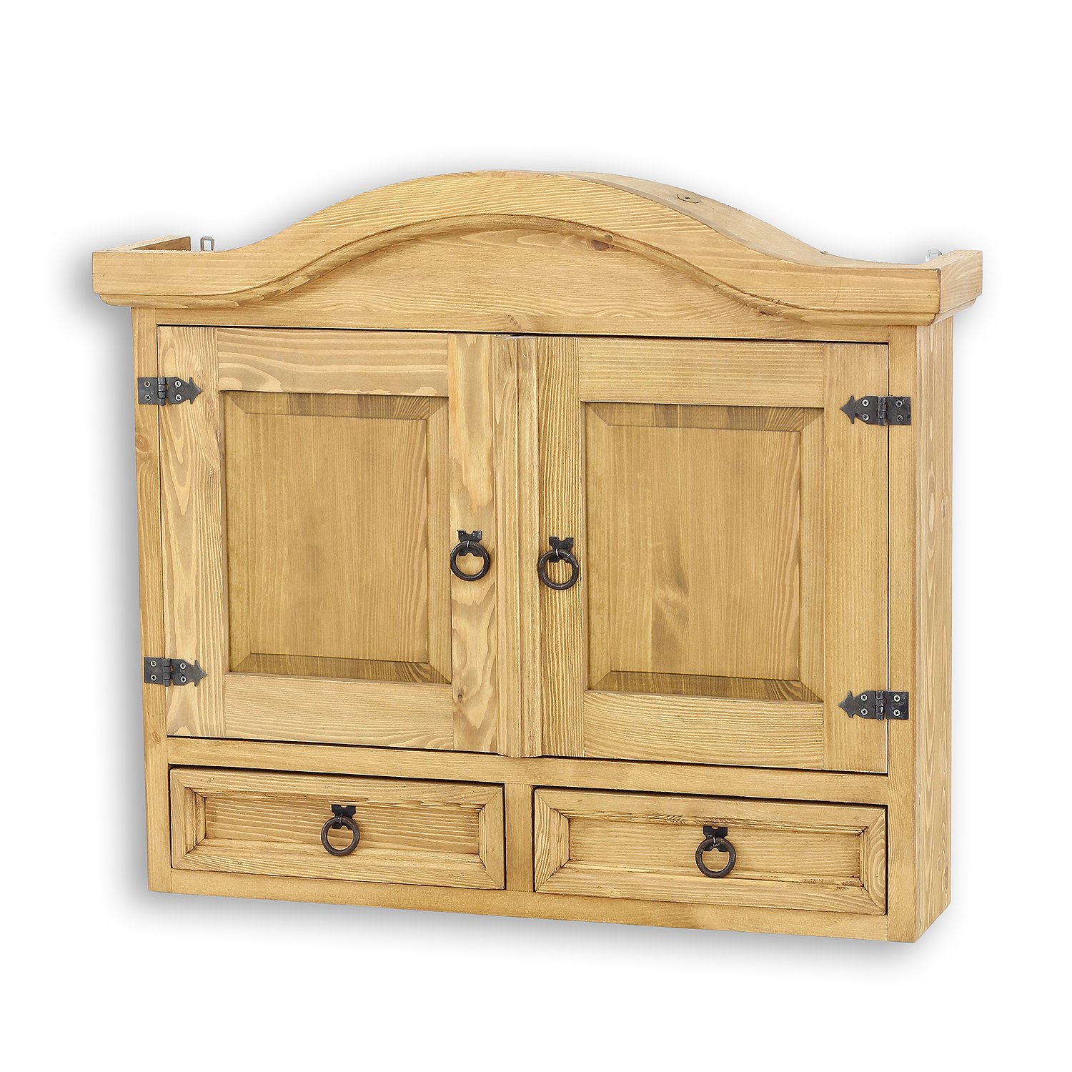 Pine showcase RUSTIKAL KW712 light waxed pine