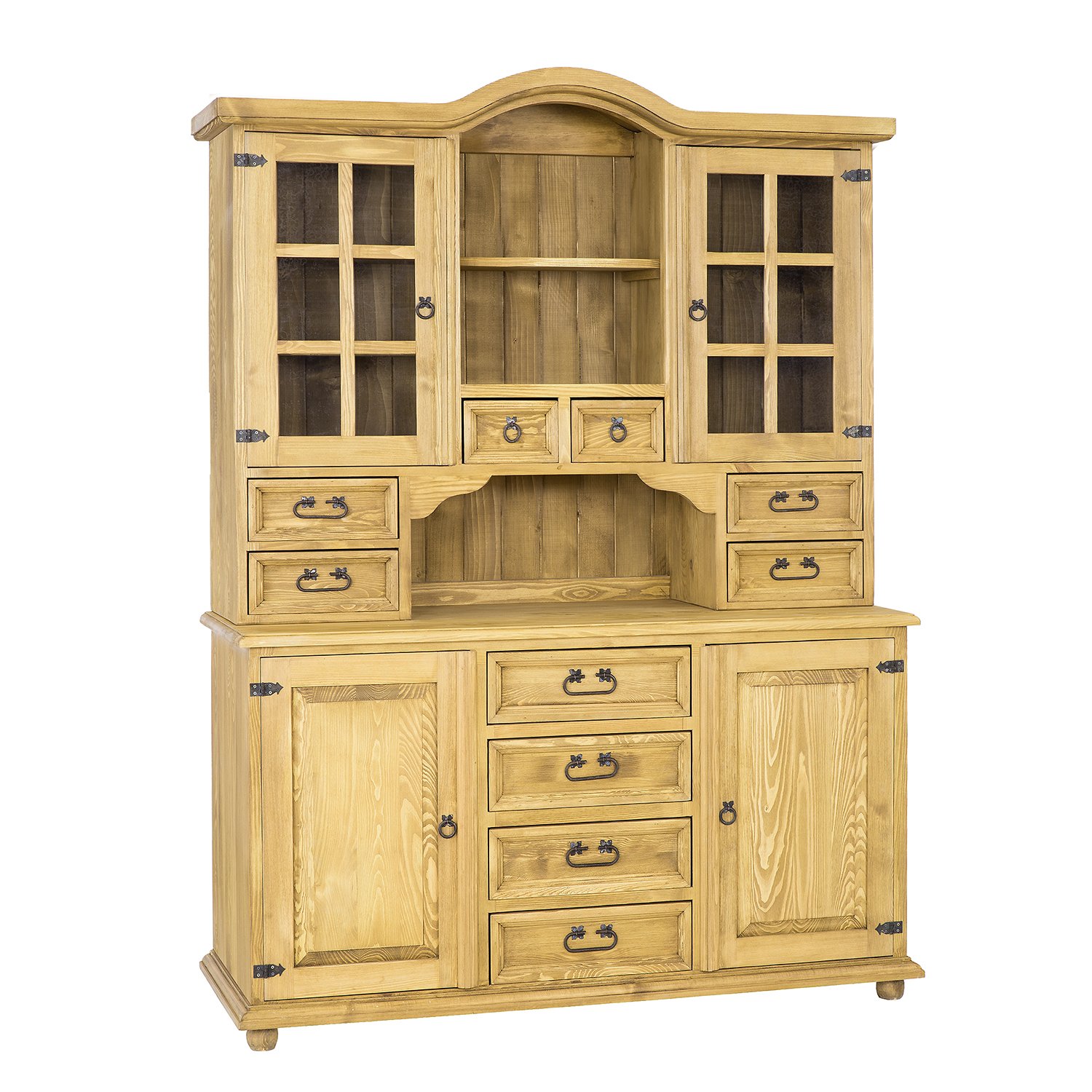 Pine showcase RUSTIKAL KW816 antique pine white - Image 3