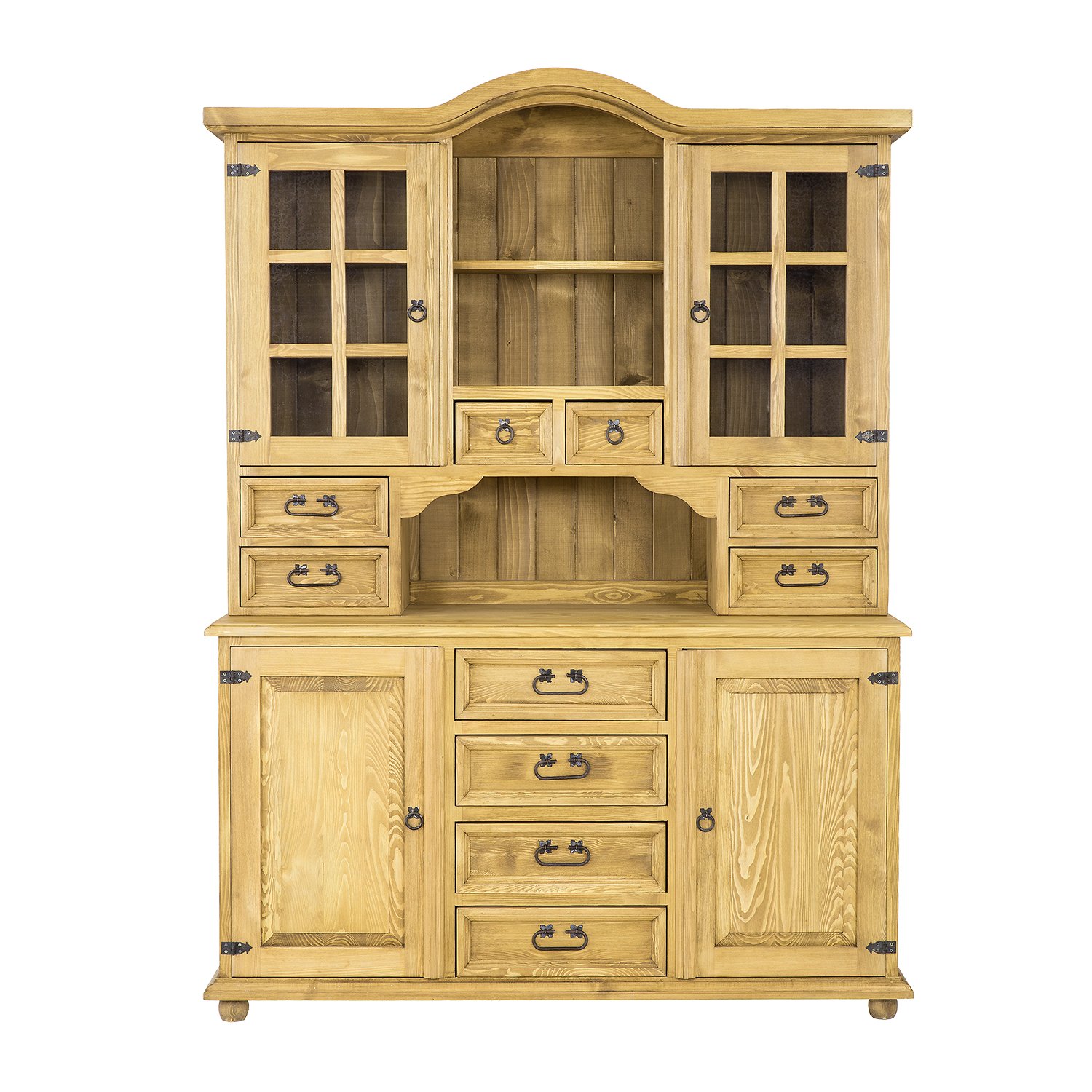 Pine showcase RUSTIKAL KW816 antique pine white - Image 2