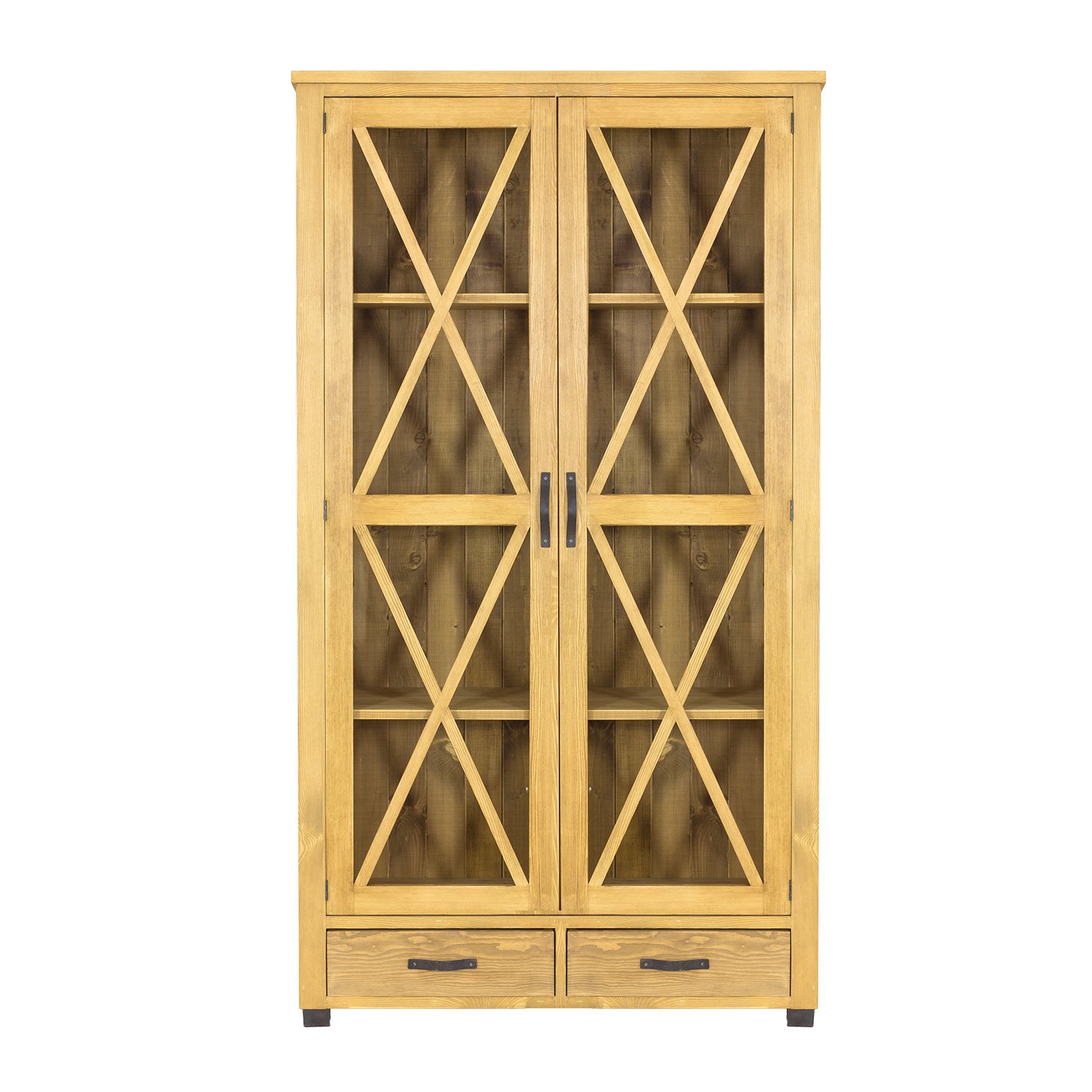 Pine showcase RUSTIKAL KW724, pine, dark wax