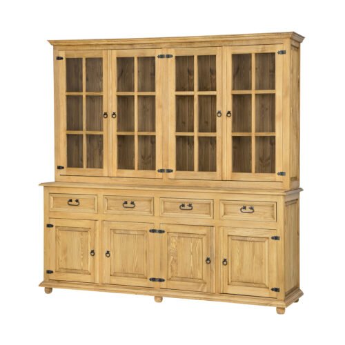Pine showcase RUSTIKAL KW825 pine brown wax color