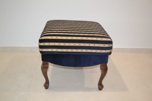 LUDWIG fabric pouf