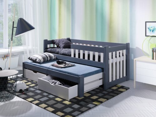 FILIP II youth folding bed for two persons 80×181 cm