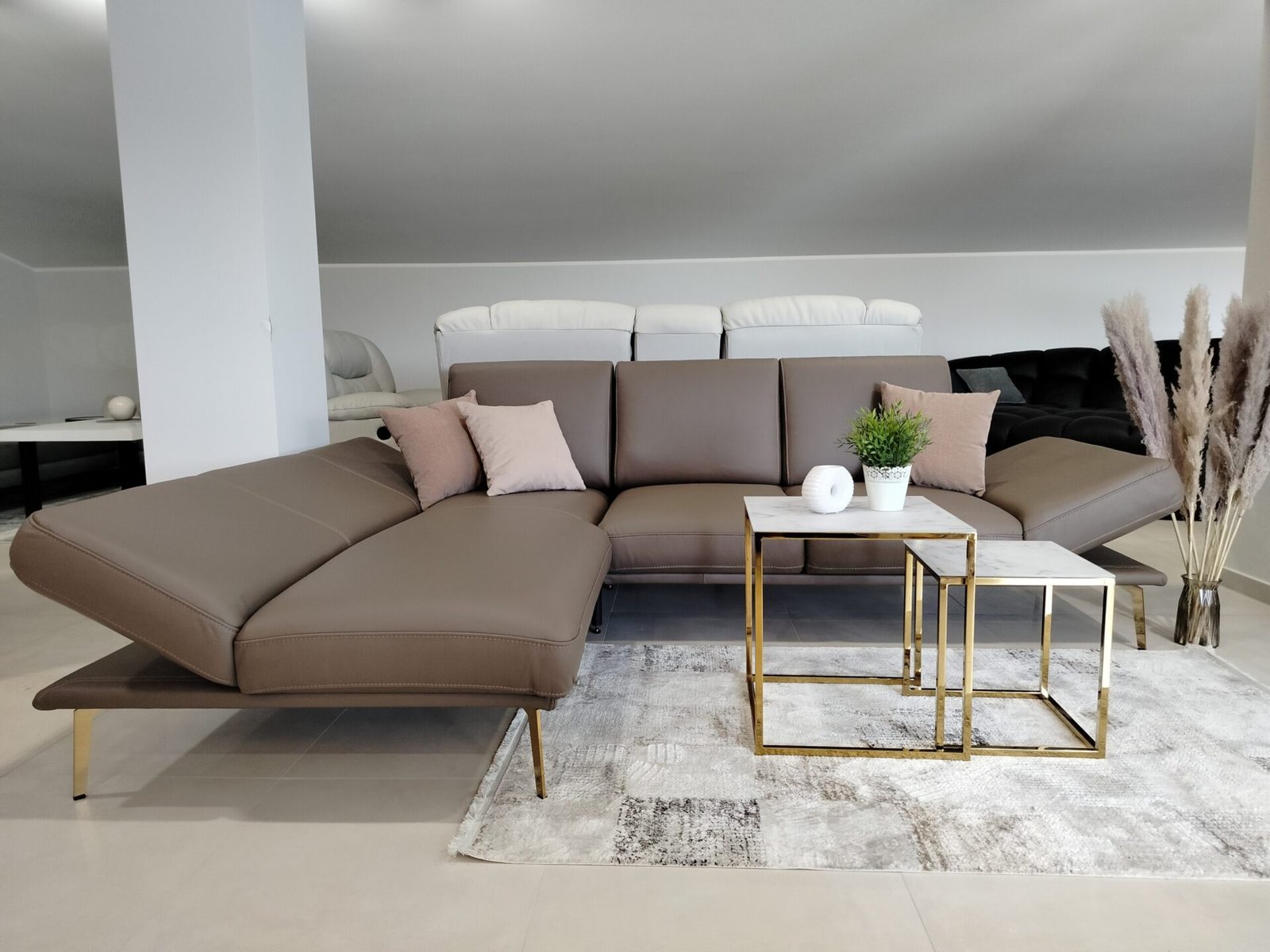 LAGOS corner sofa, fabric, 182x262 - Image 2