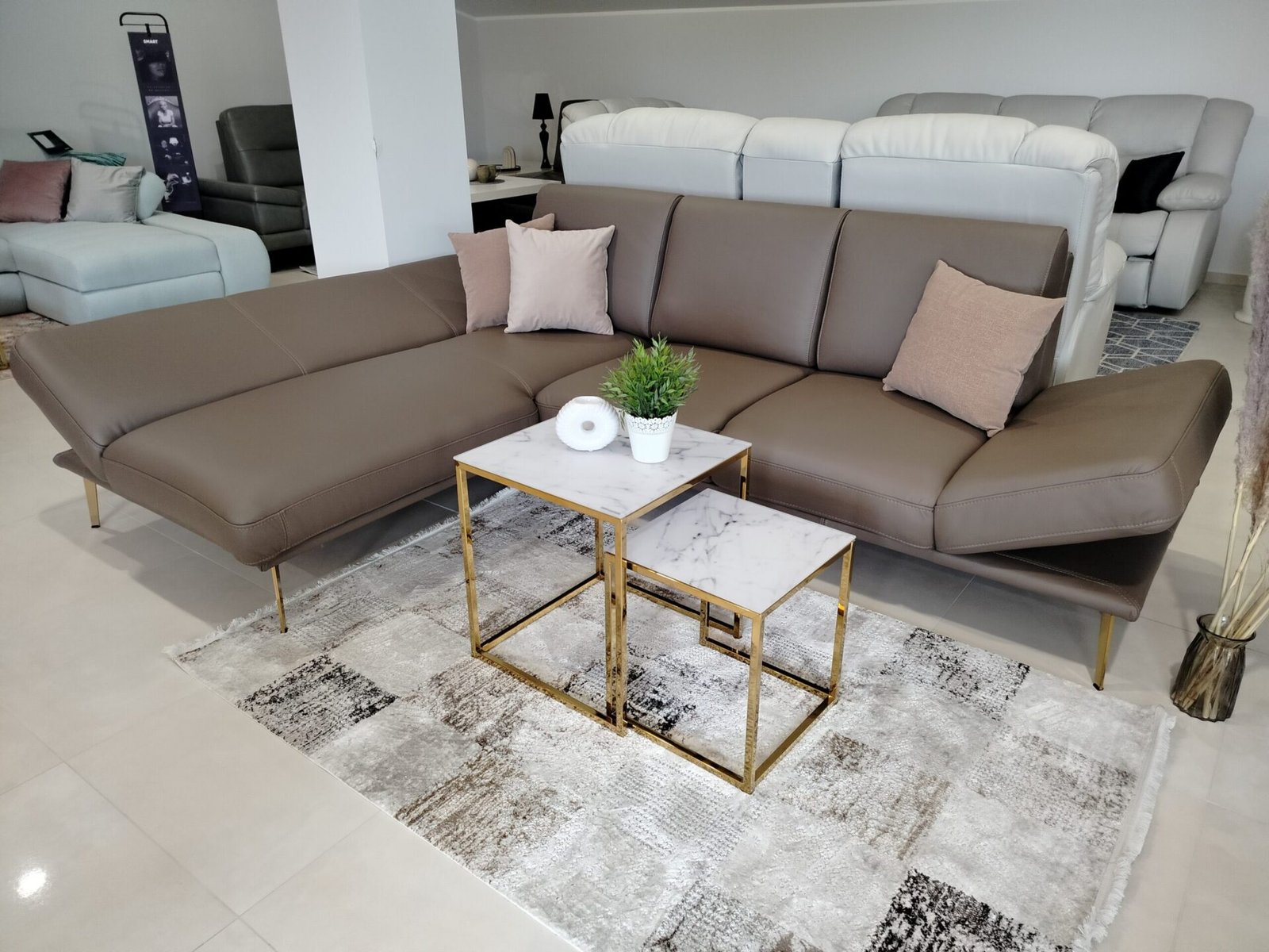 LAGOS corner sofa, fabric, 182x262 - Image 3