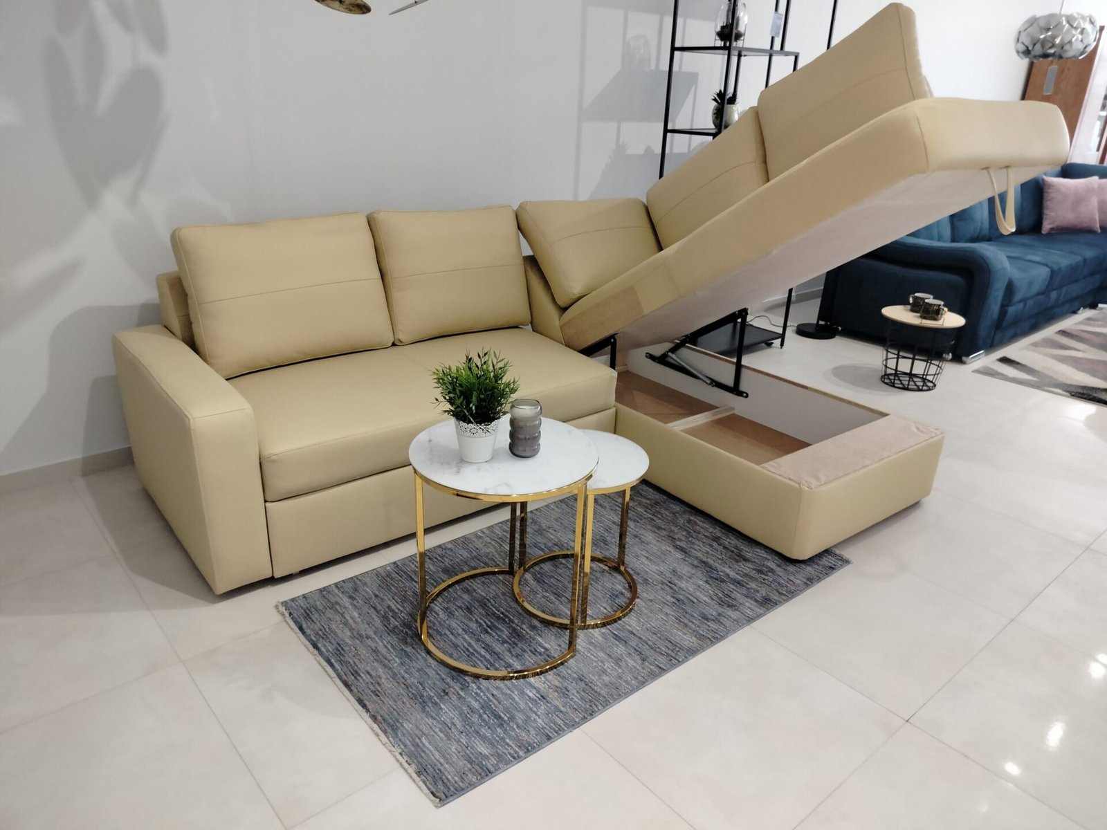corner sofa MODERN Leather 225x170 - Image 7