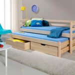 MARCIN youth folding bed for two persons 90x200 cm