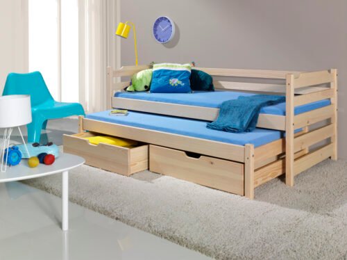 MARCIN youth folding bed for two persons 80×181 cm