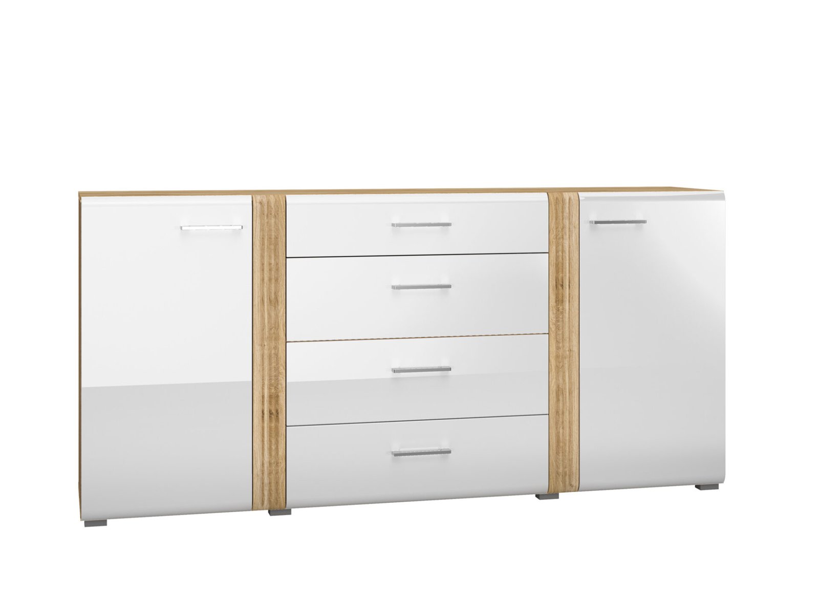 Adagio 06 castello oak chest of drawers