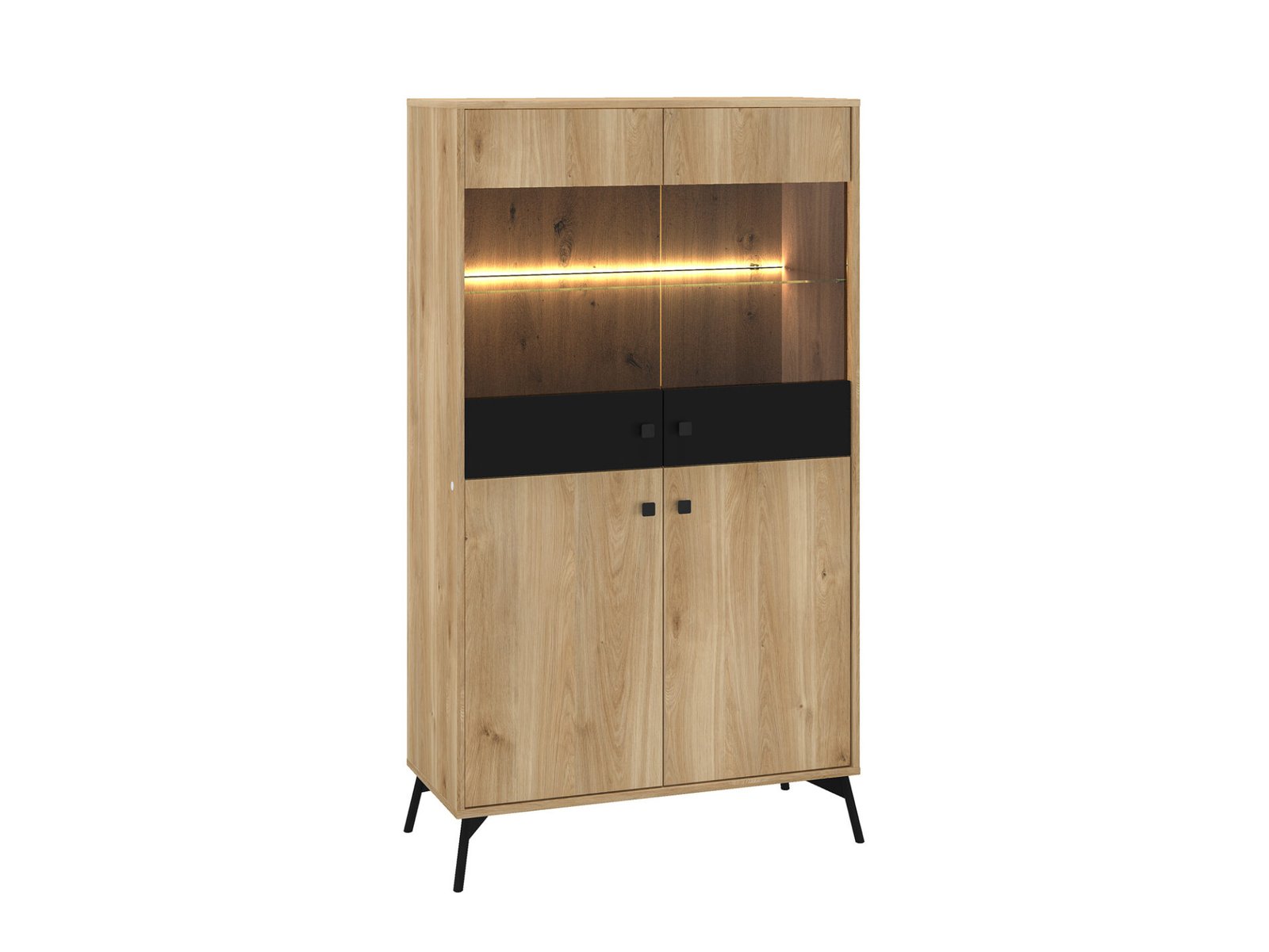 Agis 03 Castello oak/black - Showcase