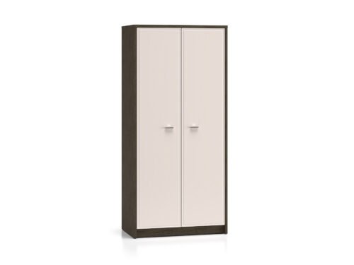 Avante 01 windmill oak / MDF cashmere glossy – 2D wardrobe