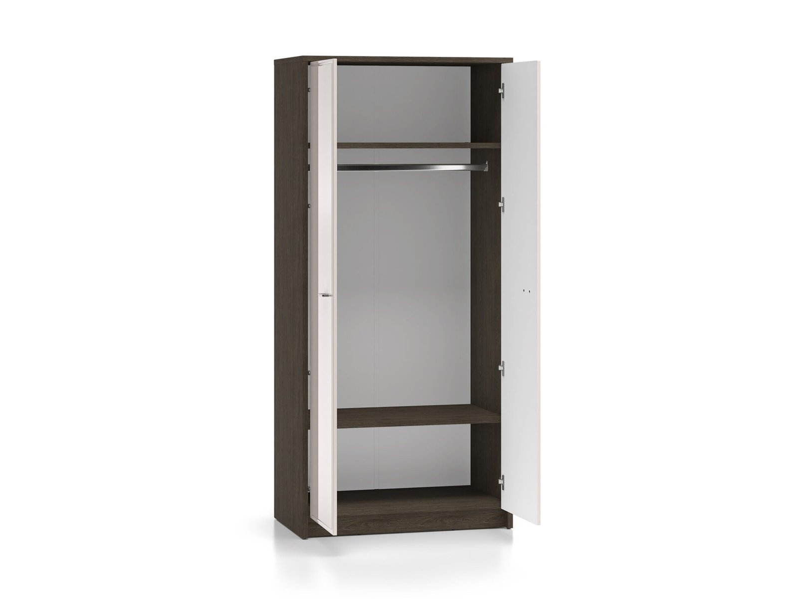 Avante 01 windmill oak / MDF cashmere glossy - 2D wardrobe - Image 5