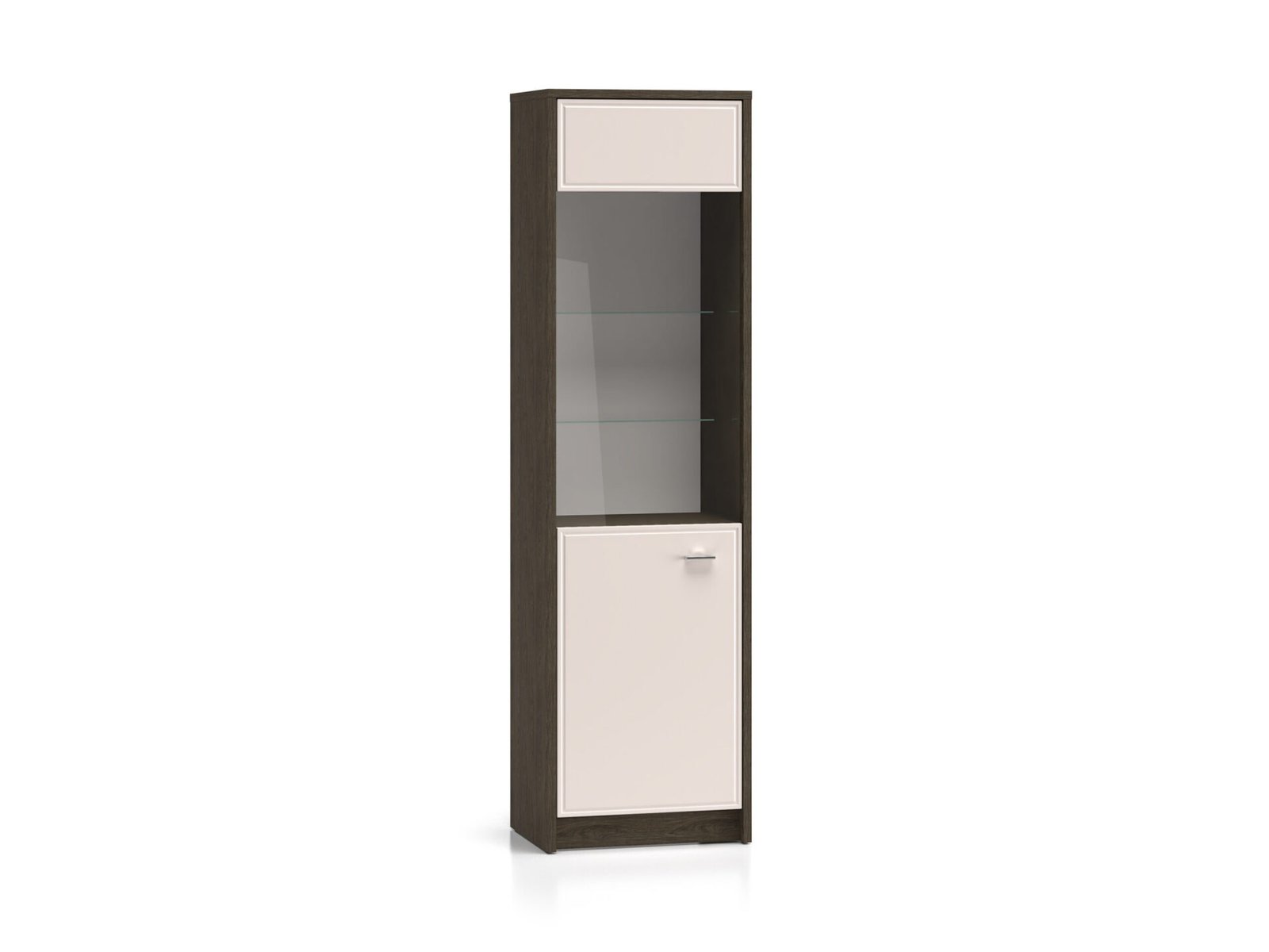 Avante 02 windmill oak / MDF cashmere glossy - display case 1DL/P