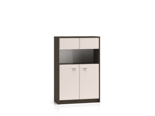 Avante 03 windmill oak / MDF cashmere glossy color – 2D showcase