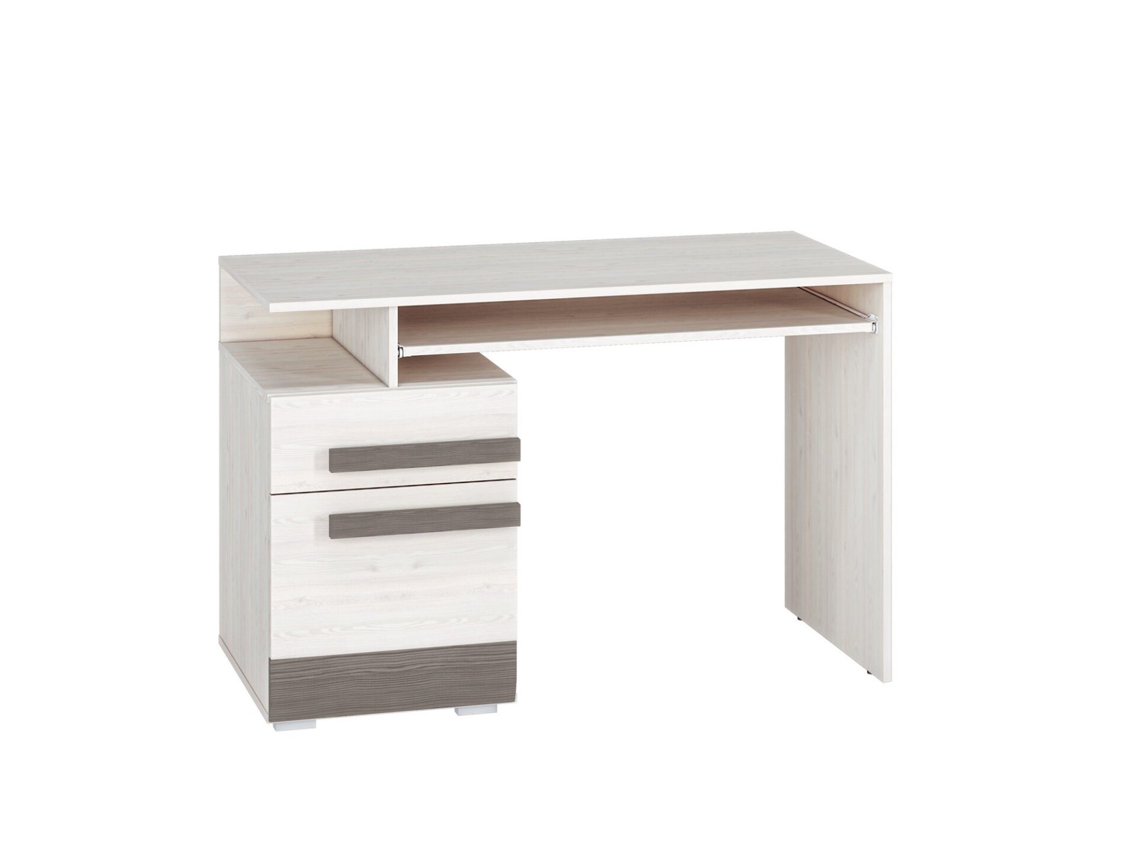 BLANCO 11 snow pine/MDF new grey desk