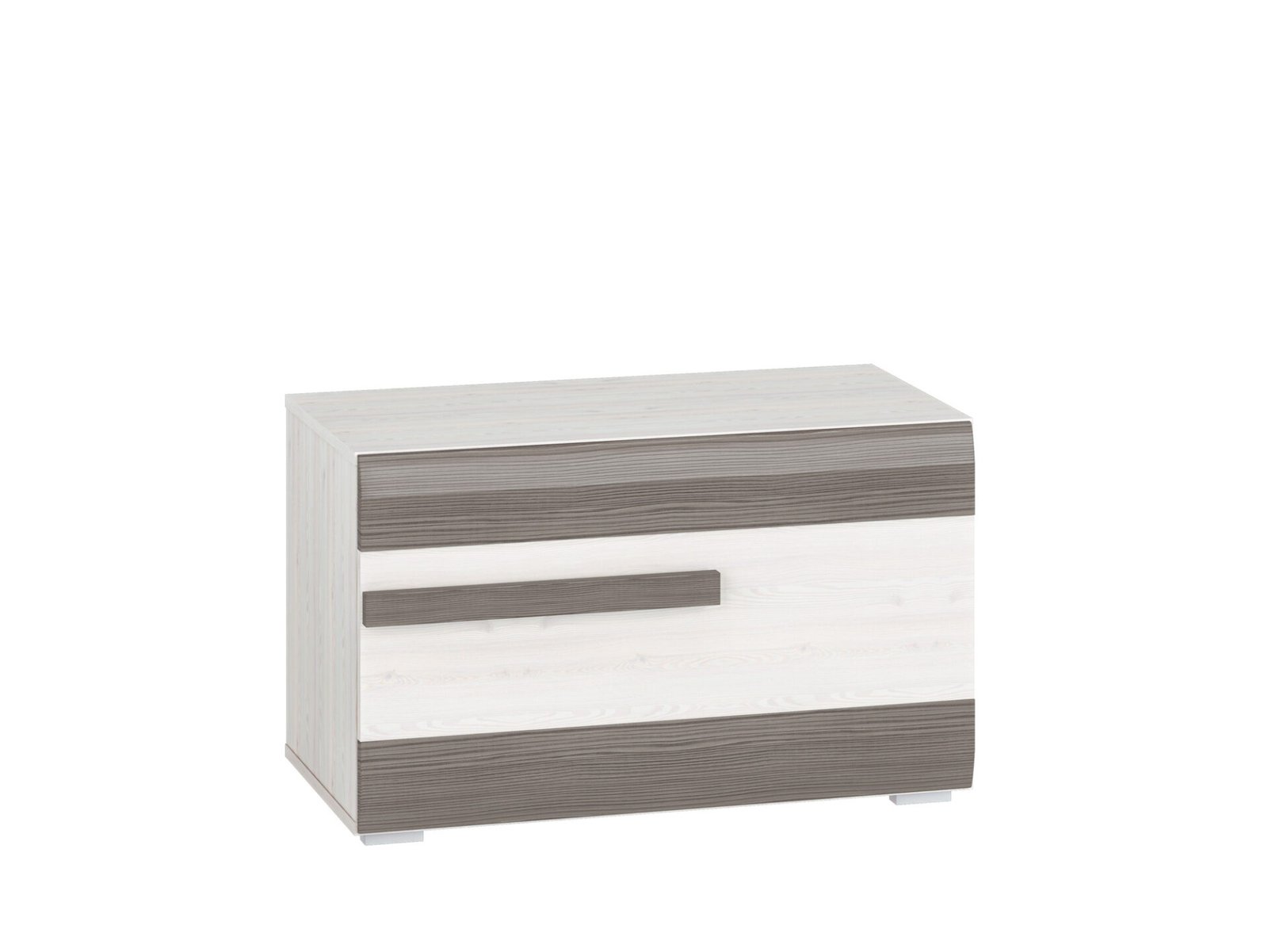 BLANCO 21N snow pine/MDF new gray - shoe cabinet