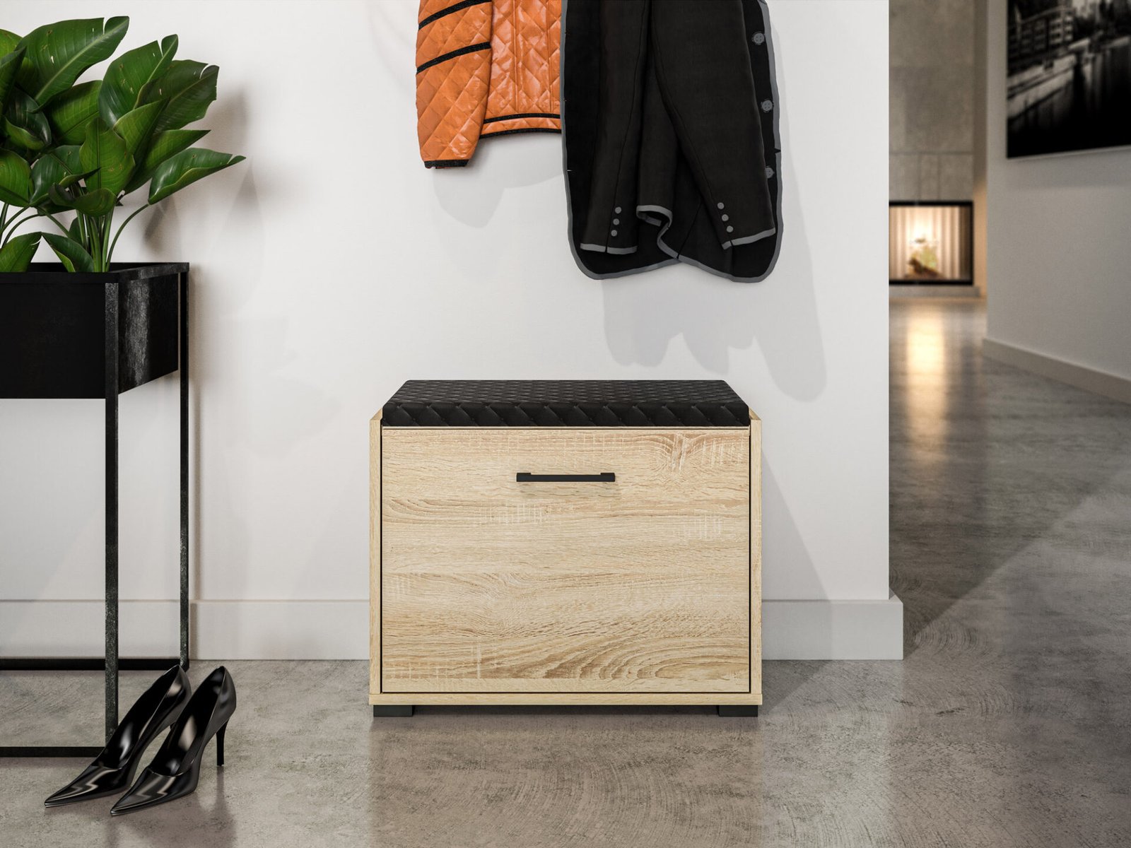 Caro 01 Sonoma lamp - shoe cabinet - Image 3