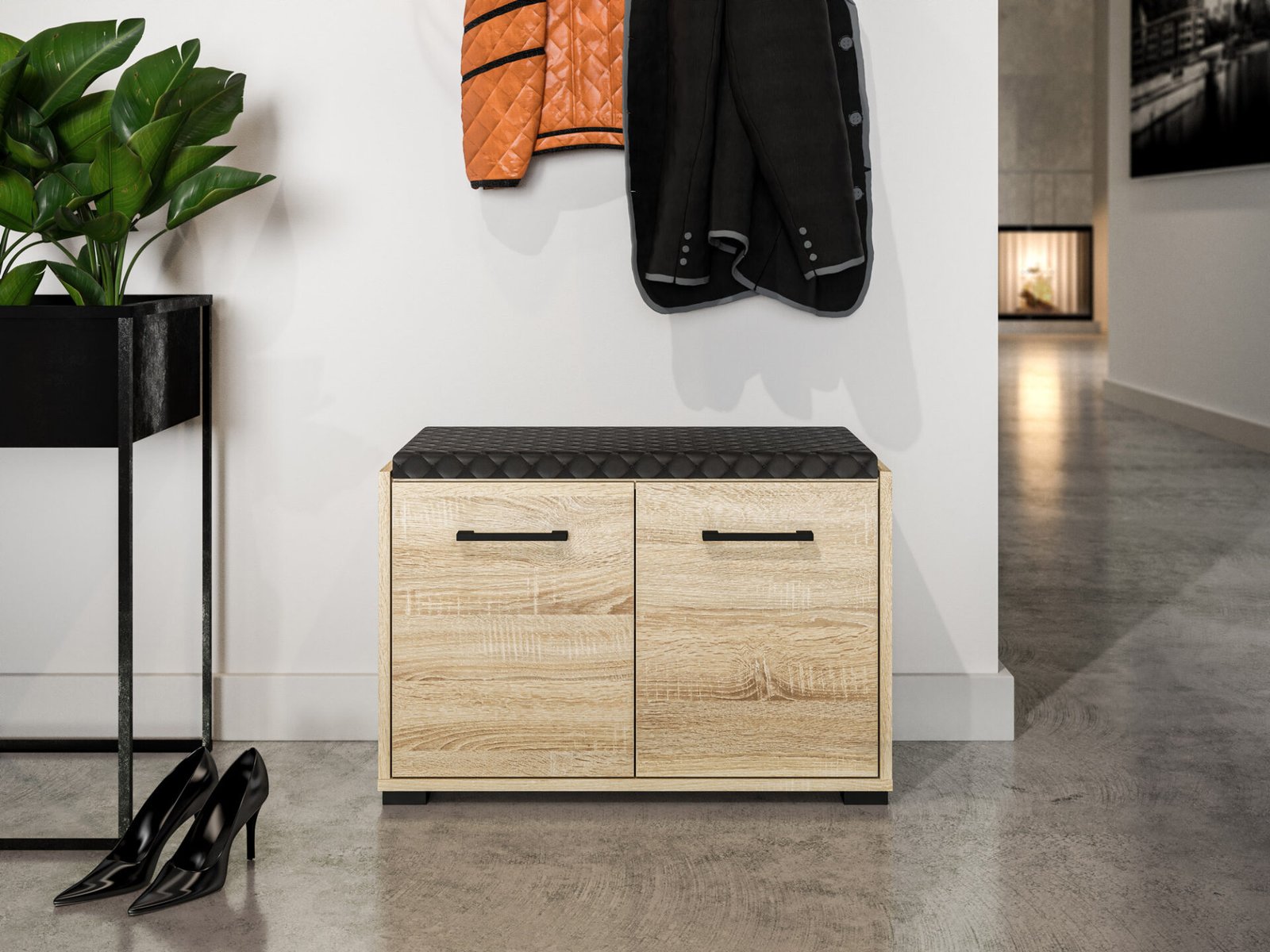 Caro 02 Sonoma lamp - shoe cabinet - Image 3