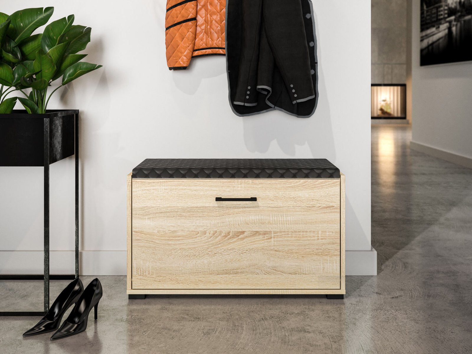 Caro 04 Sonoma lamp - shoe cabinet - Image 3