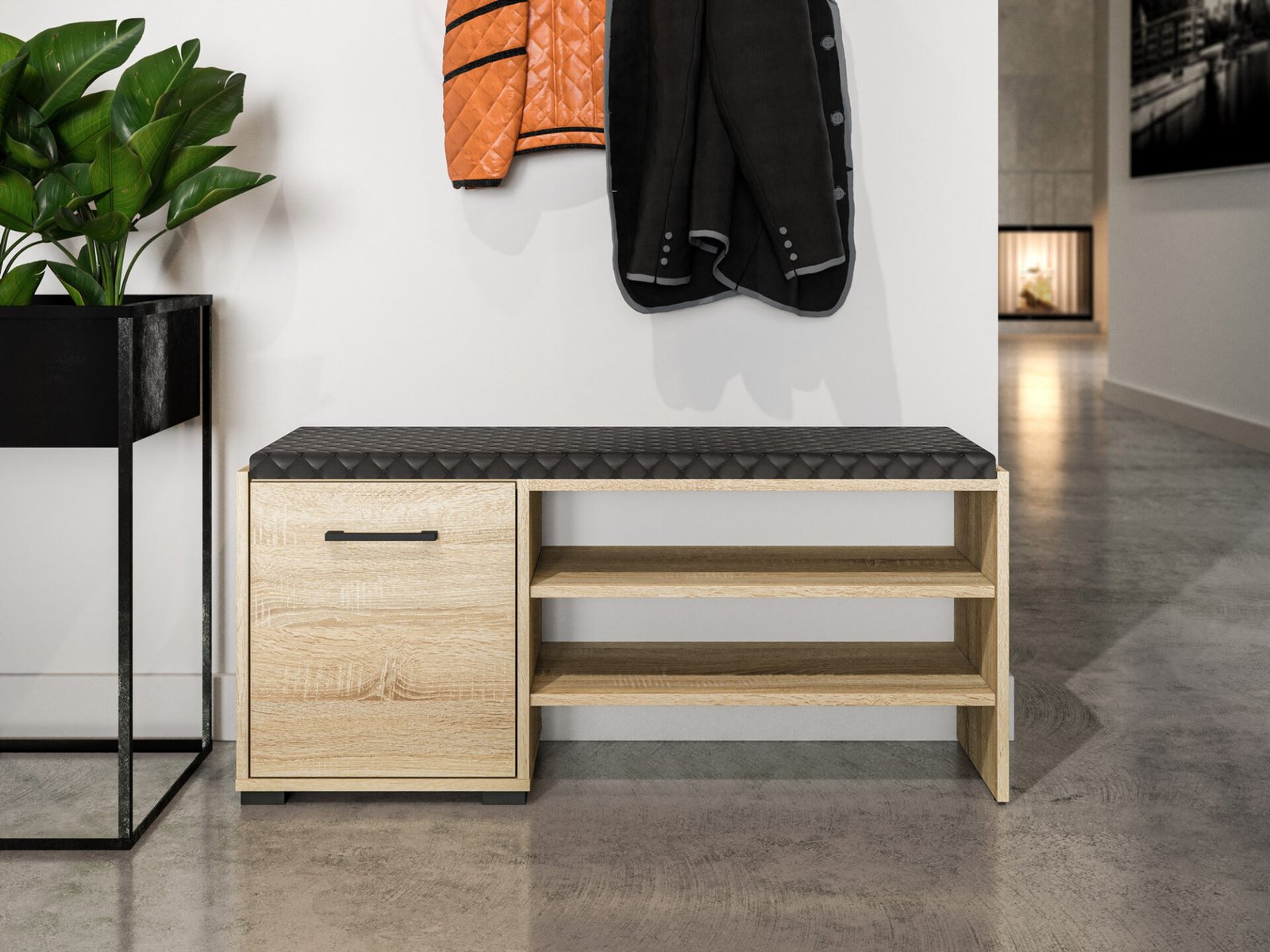 Caro 07 Sonoma lamp - shoe cabinet - Image 3