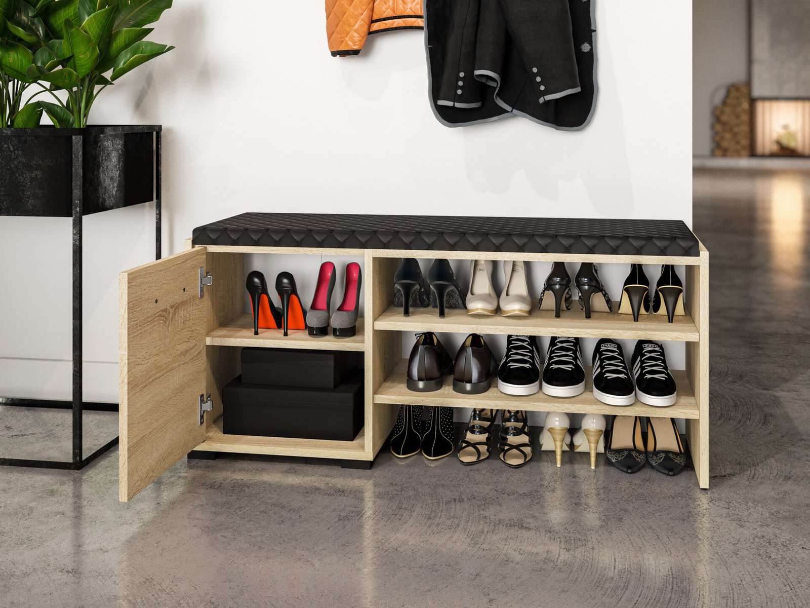 Caro 07 Sonoma lamp - shoe cabinet - Image 4