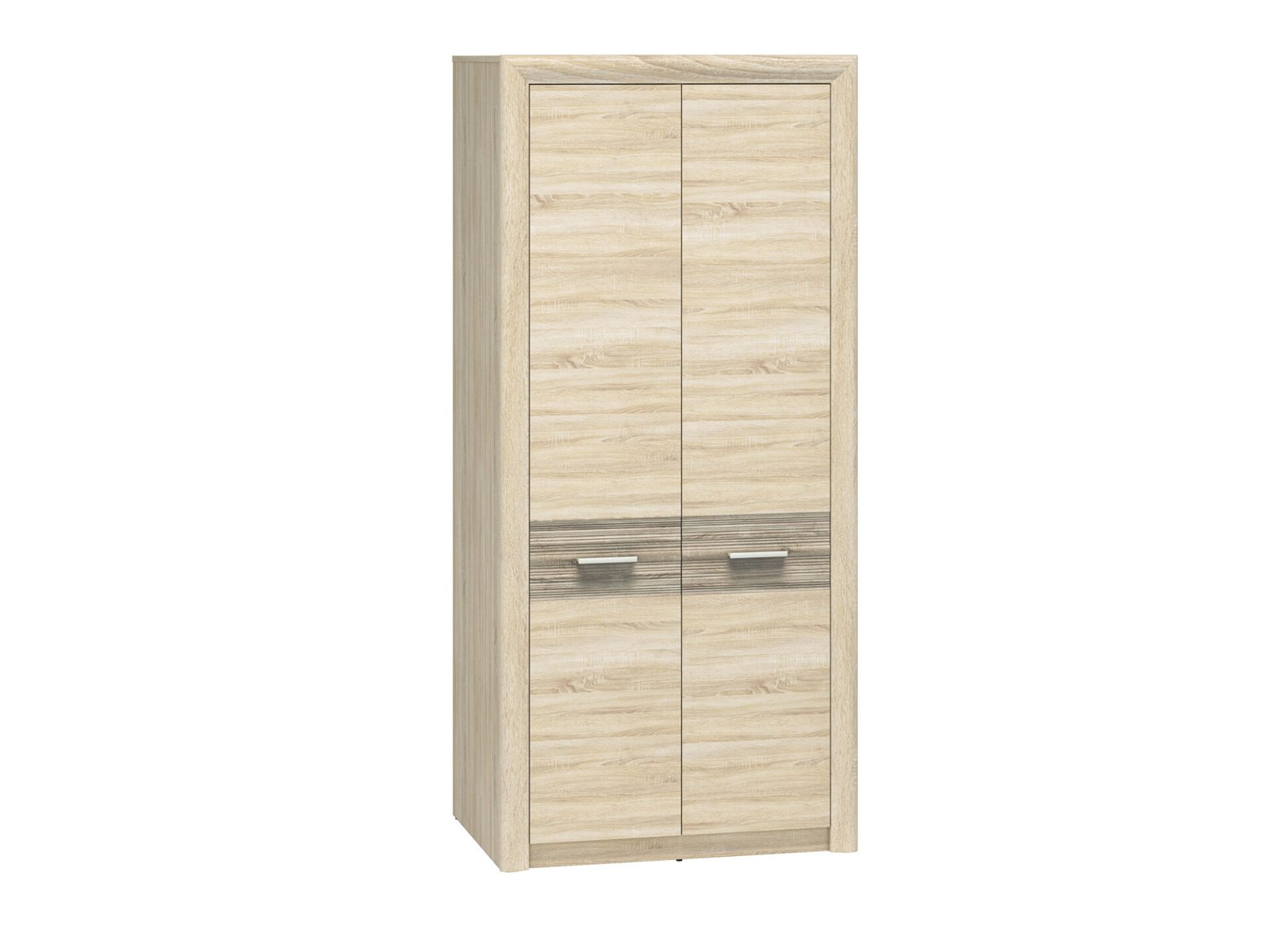 CASTEL 01 light sonoma/MDF sonoma truffle - wardrobe