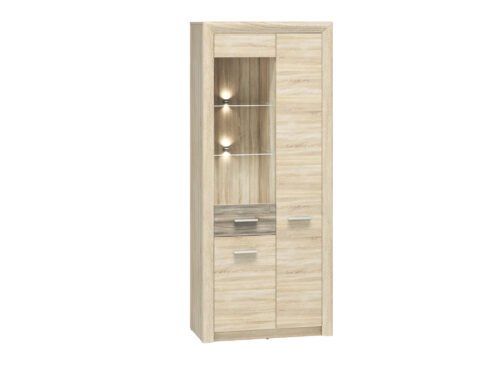 CASTEL 02/S light sonoma/MDF sonoma truffle – shelf