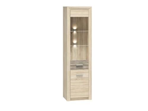 CASTEL 04/S light sonoma/MDF sonoma truffle – shelf
