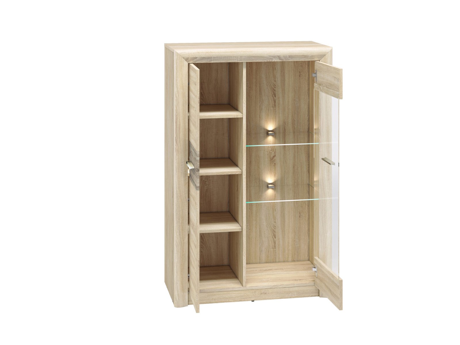 CASTEL 06/S sonoma light/MDF sonoma truffle - chest of drawers - Image 2