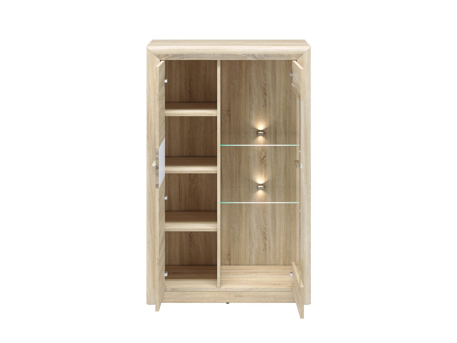 CASTEL 06/S sonoma light/MDF sonoma truffle - chest of drawers - Image 4