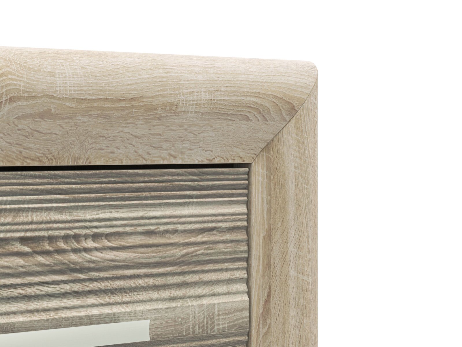 CASTEL 08 light sonoma/MDF sonoma truffle - chest of drawers - Image 5