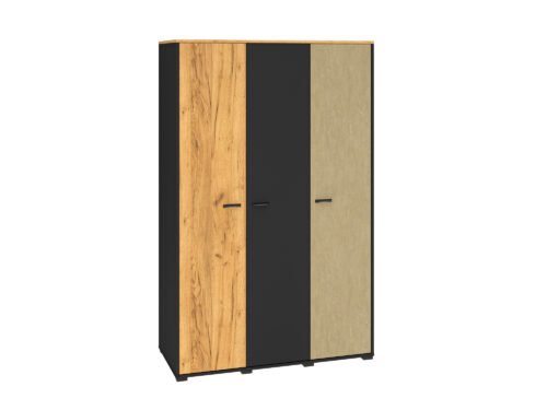 Colt 01 Gold Craft Oak/Black-Premium Steel – 3D Cabinet