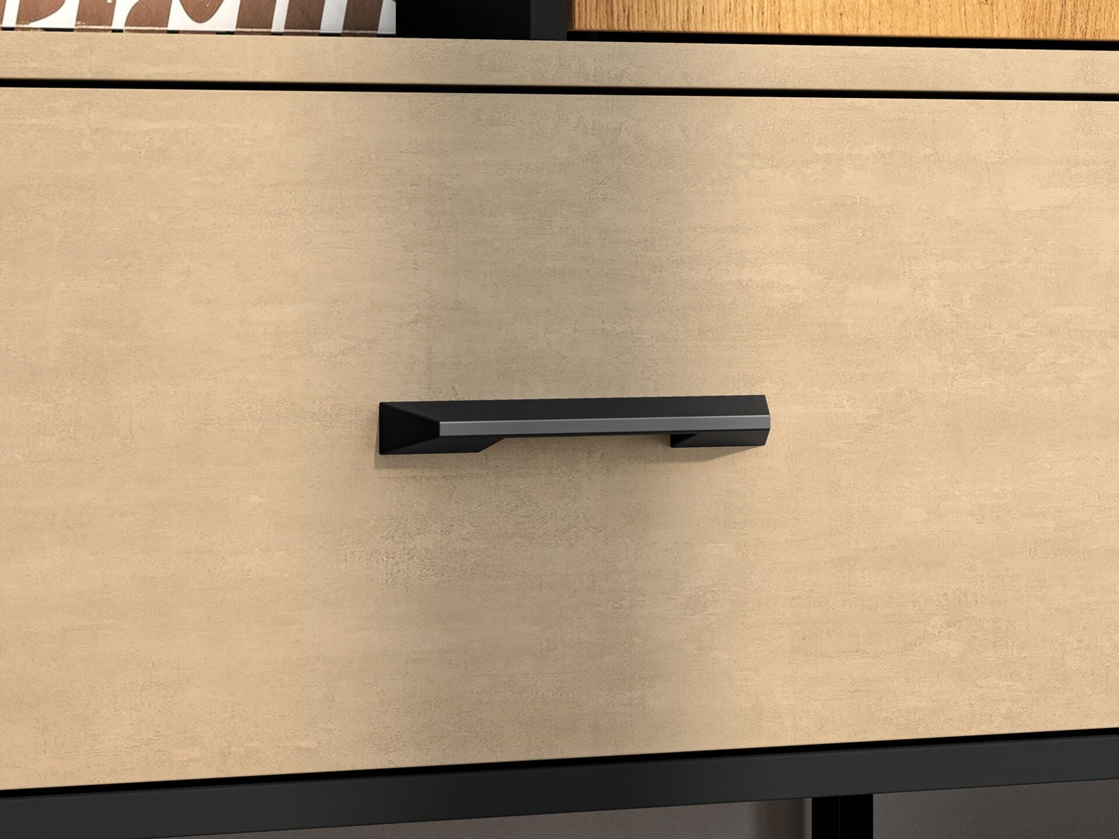 Colt 04 Gold Craft Oak/Black-Premium Steel Shelf - Image 6