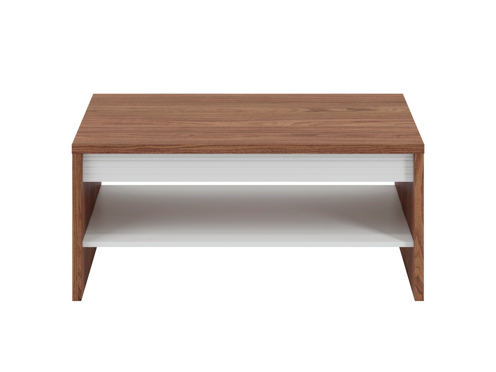 DALLAS 16-01 natural walnut/white coffee table - Image 3