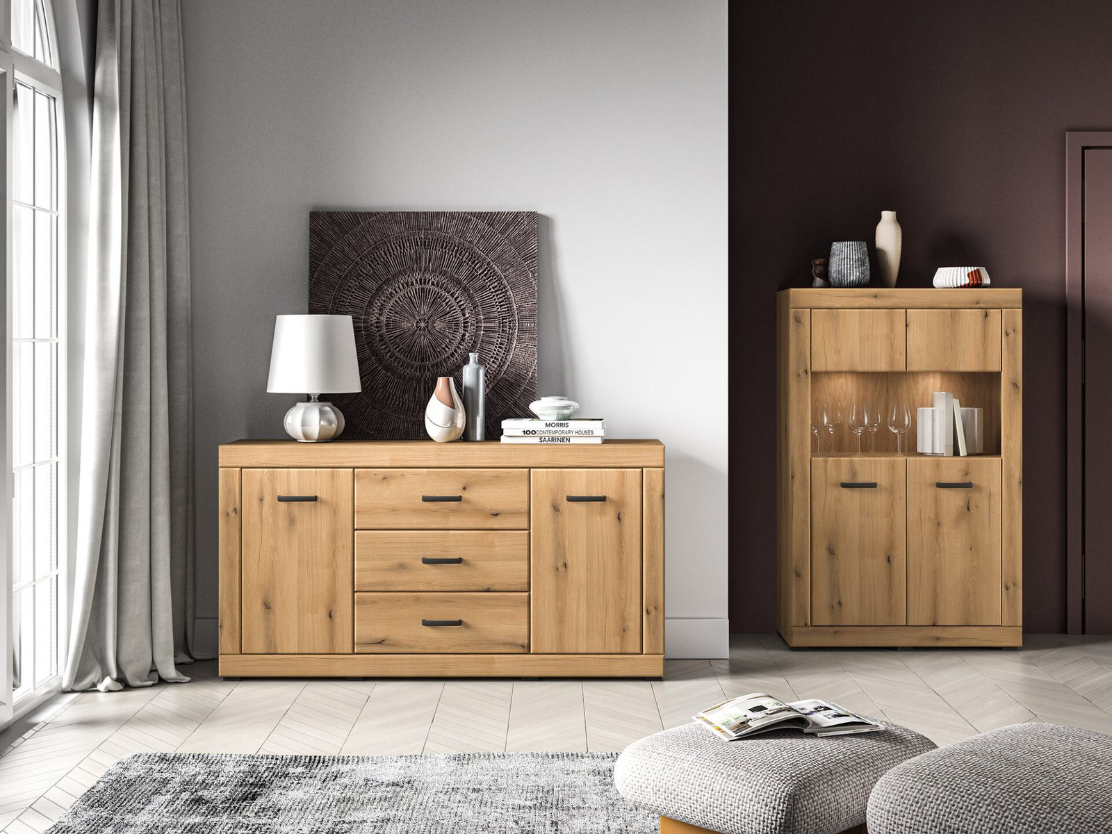 Dora 04 dab evoke - 2D3S chest of drawers - Image 9