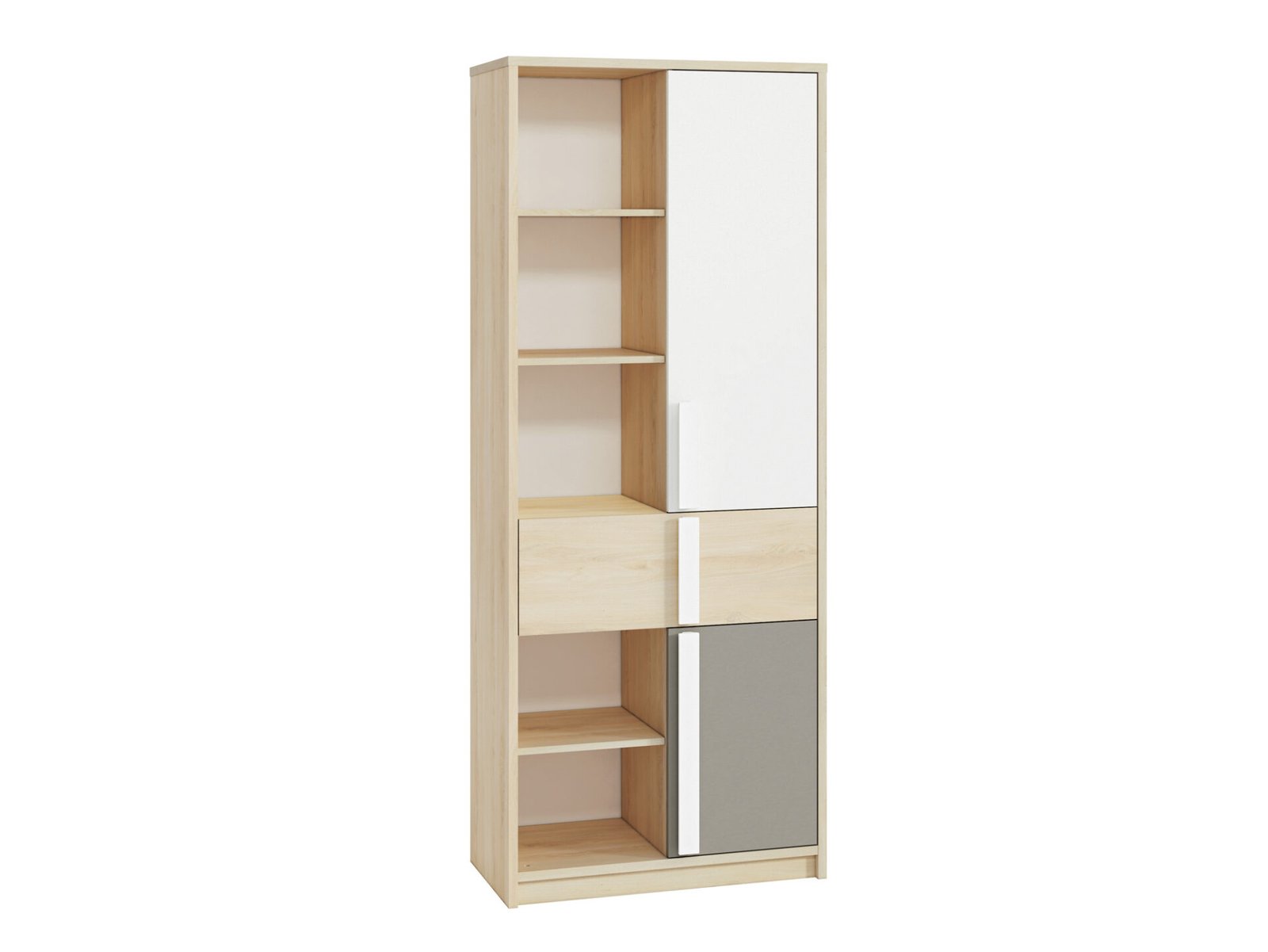 Drop 03-01 fjord beech white/platinum grey - shelf