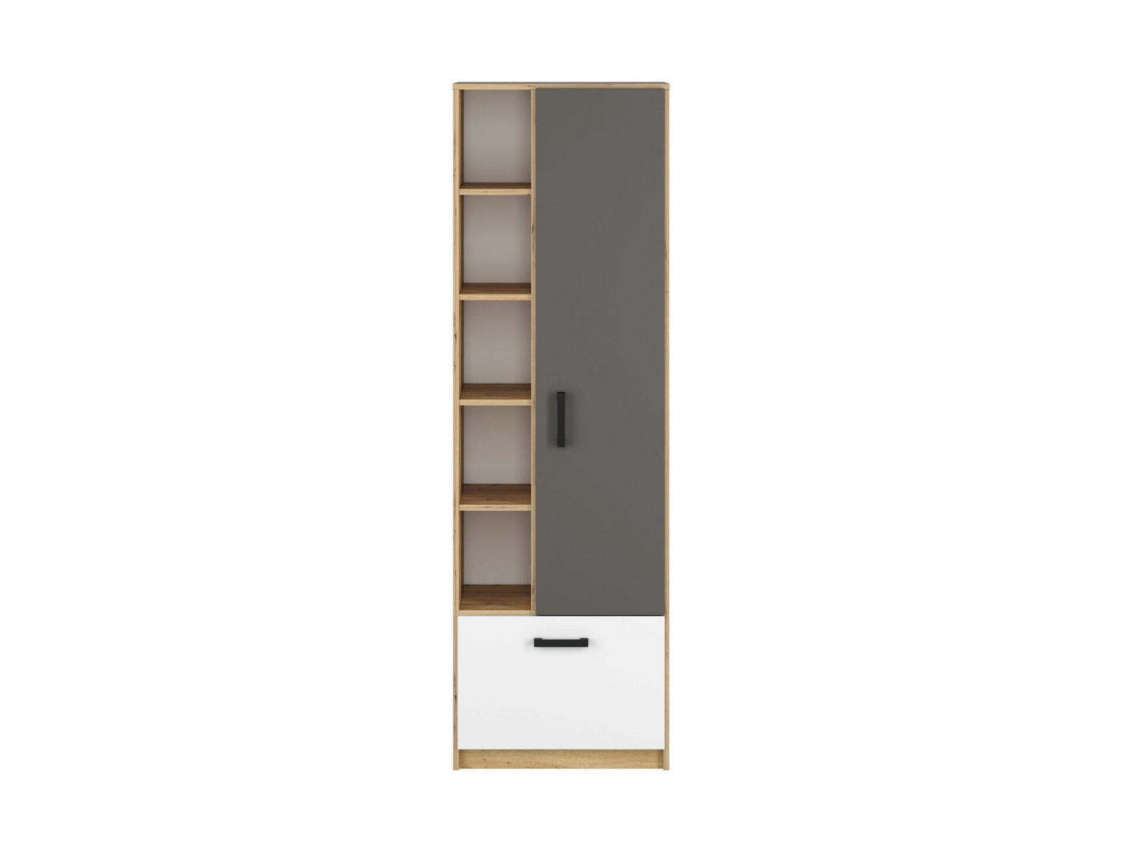FINI 03 oak body / white front / anthracite insert - shelf - Image 3