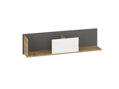 FINI 10 oak cabinet / white front – shelf