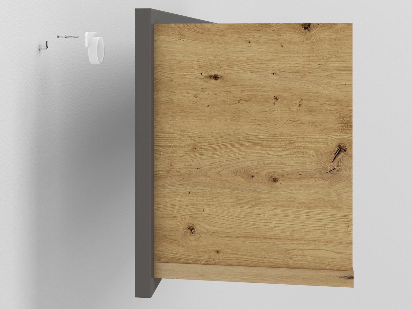 FINI 10 oak cabinet / white front - shelf - Image 5
