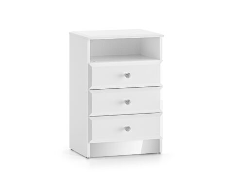 GLAMOUR 07 alpine white – bedside table