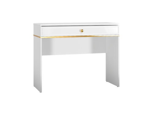 Goldin 10 Alpine white/glossy white – Dressing table