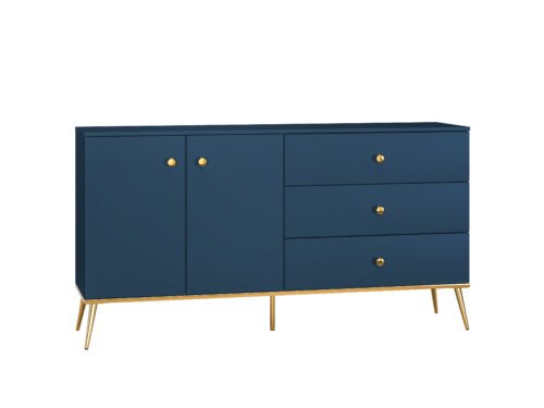 Marine 03 dark blue – chest of drawers 2D3S