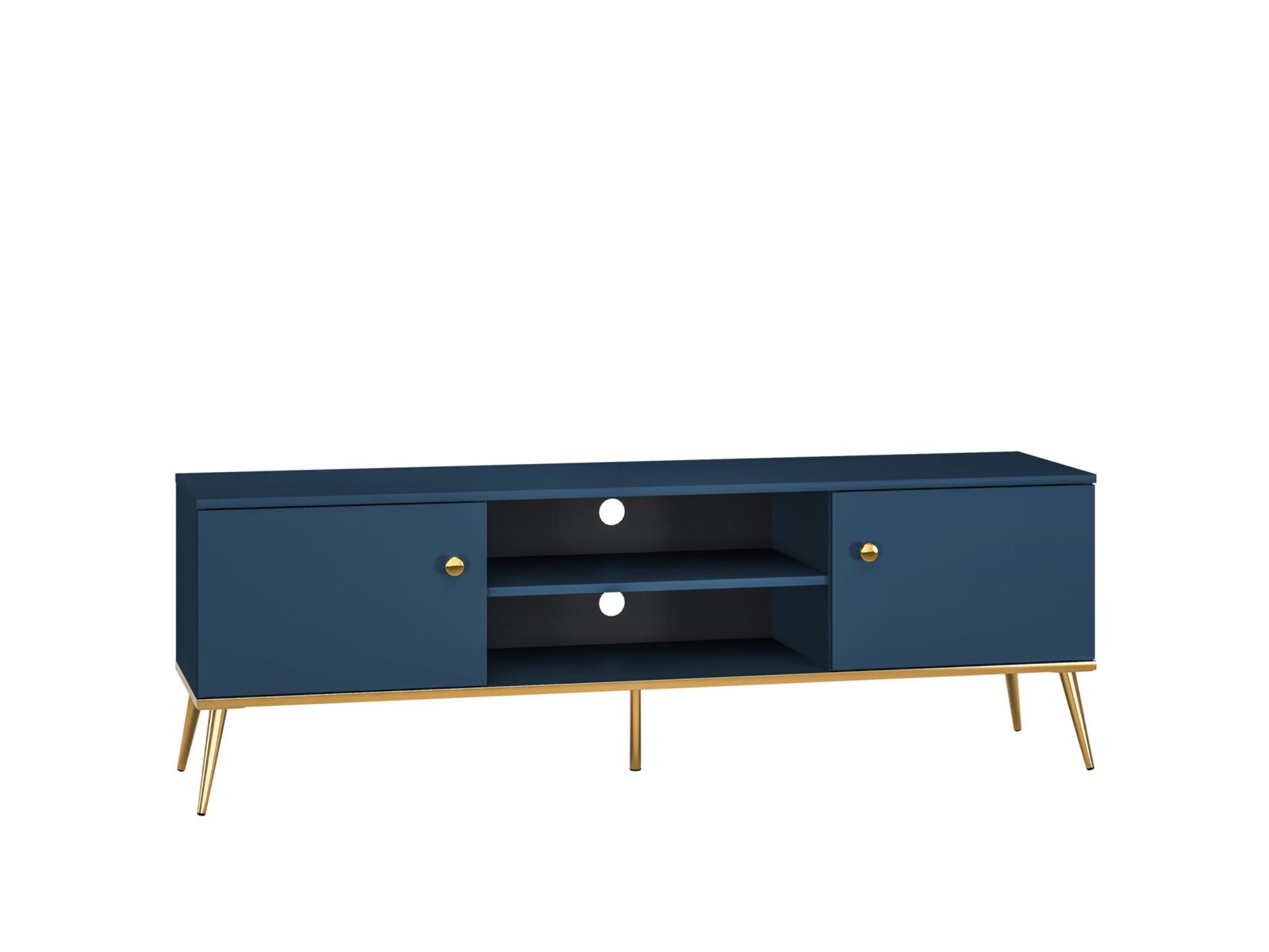 Marine 05 dark blue - 2D TV cabinet