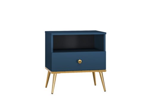 Marine 06 dark blue – 1S bedside table