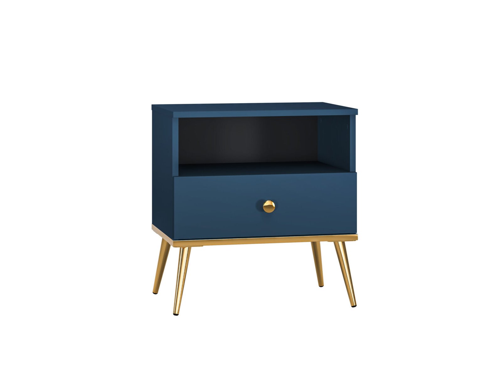 Marine 06 dark blue - 1S bedside table