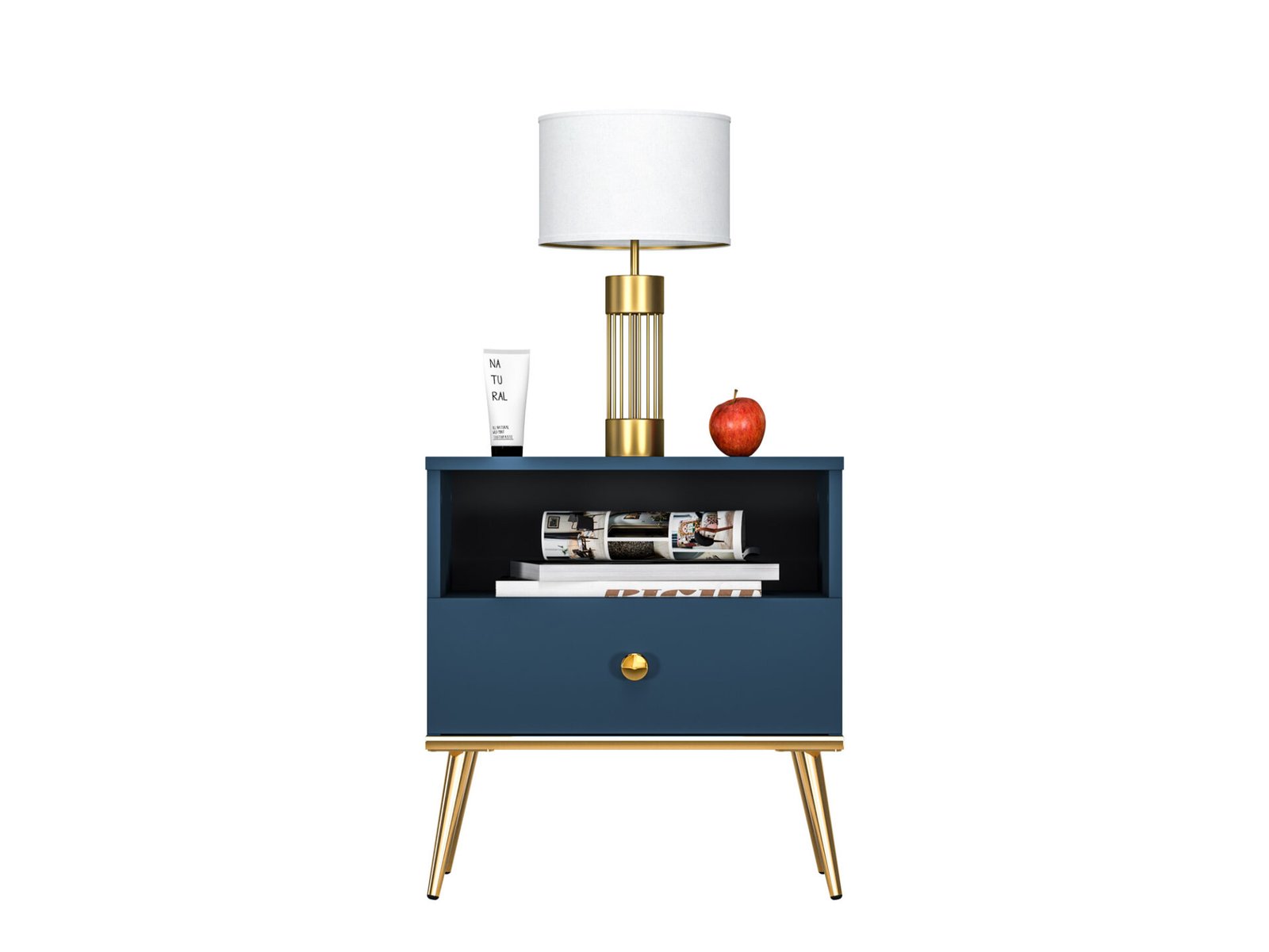 Marine 06 dark blue - 1S bedside table - Image 3