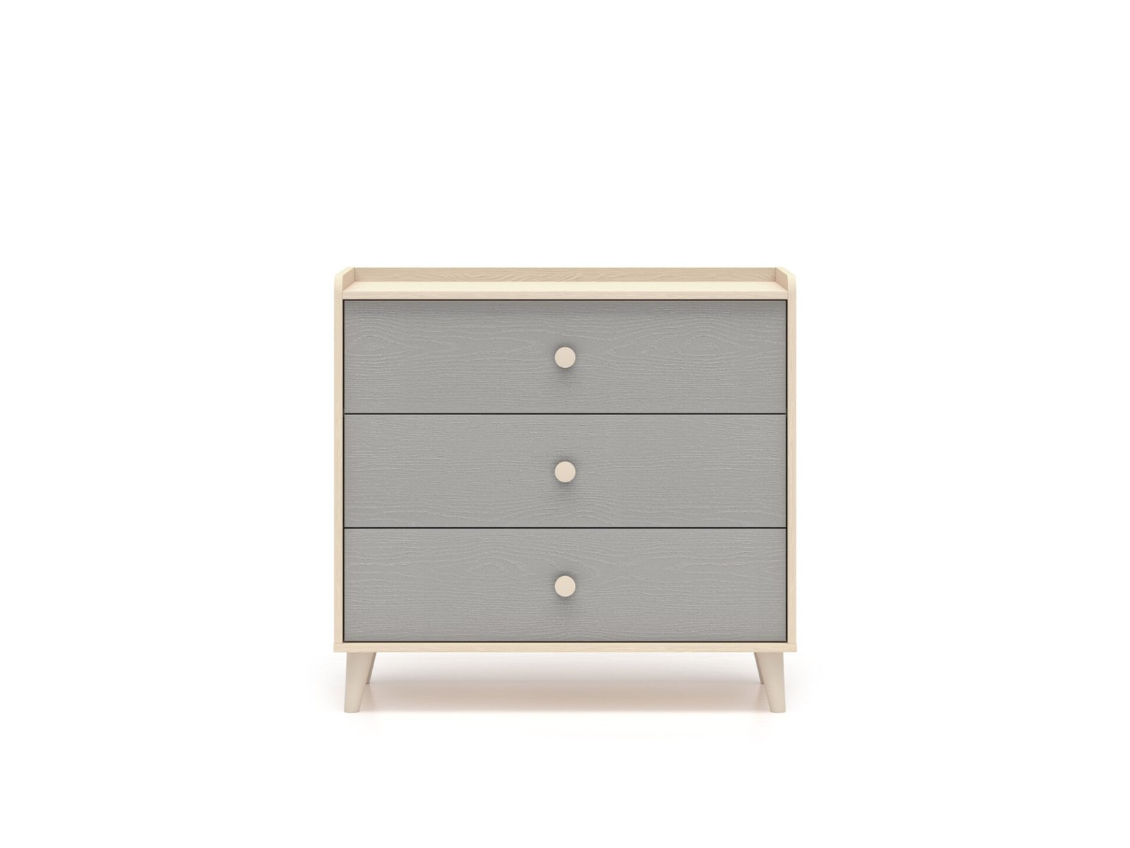 Mevel 06 Desert Sand/Palladium Grey - 3 Drawer Chest - Image 2
