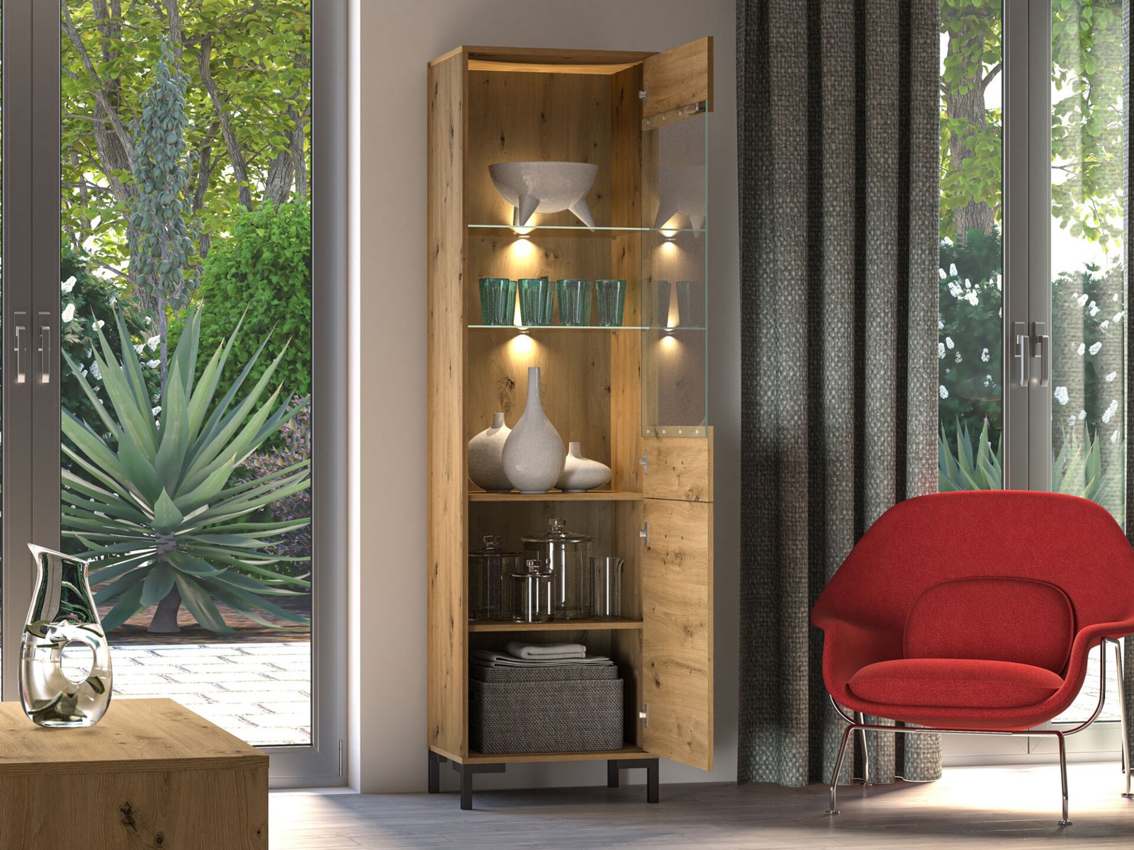 Nevio 18 Artisan Oak Showcase - Image 5