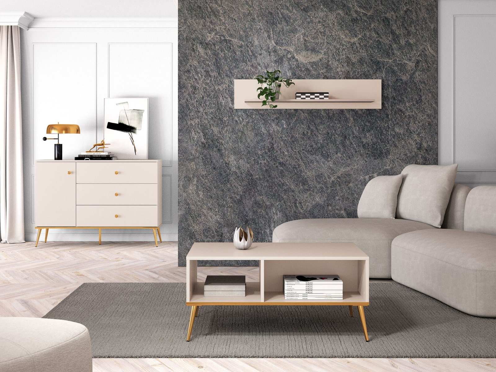 Selgin 07 cashmere table