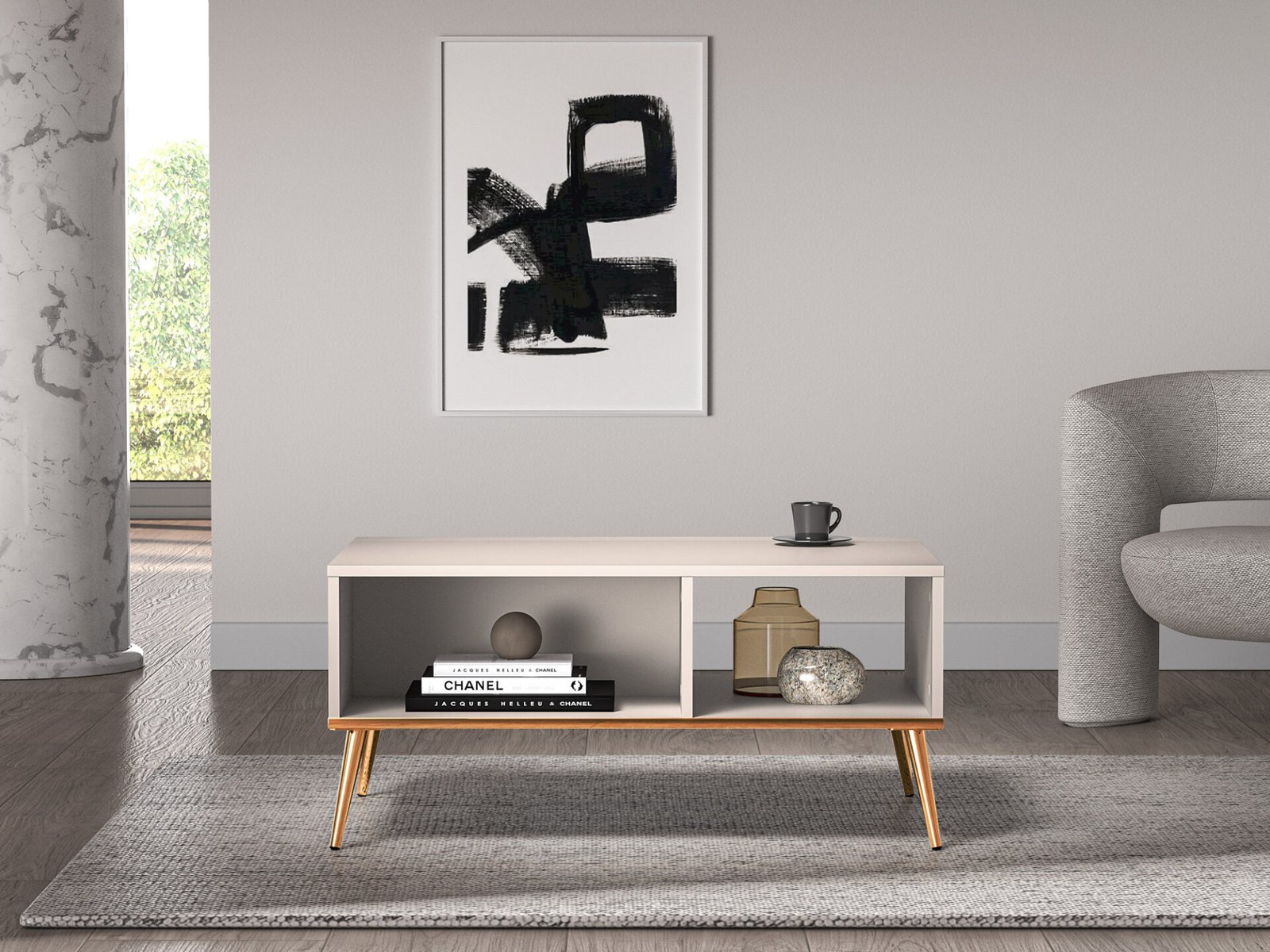 Selgin 07 cashmere table - Image 4